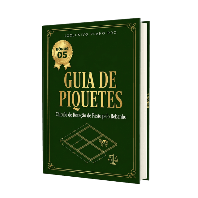 Mão segurando Guia de Piquetes